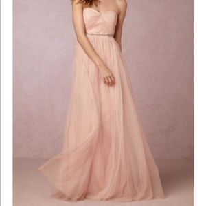 BHLDN Jenny Yoo Annabelle Dress in Blush